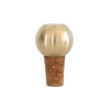 BOTTLE STOPPER ROUND | Brass