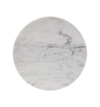 CIRCLE MARBLE TRIVET | White